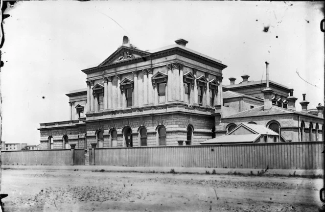 Photograph of the Wellington Supreme Court, Whitmore Street