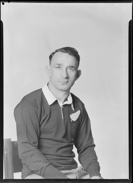 Vincent 'Vince' David Bevan, member of the All Blacks, New Zeaaland representative rugby union team