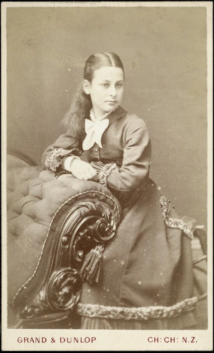 Dora Dewsbury, - Photograph taken by Grand & Dunlop