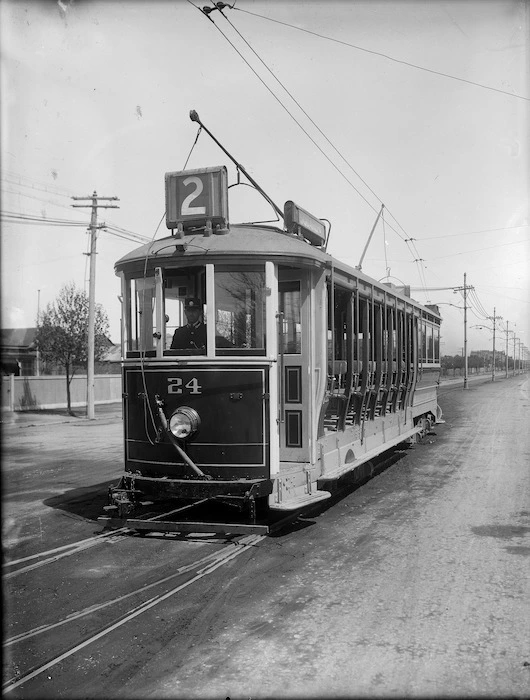Christchurch tram, `Hills Car'