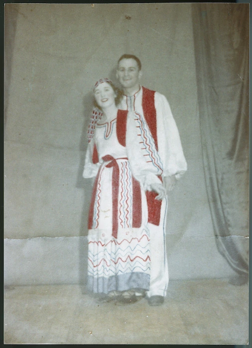 Andy and Mara Silich in their Kola costumes