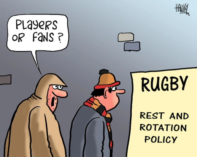 "Players or fans?" Rugby. Rest and Rotation Policy. 21 Septembe 2010