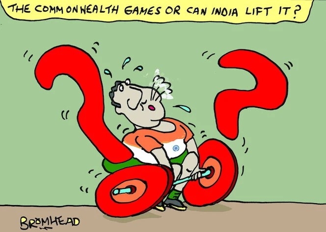 The Commonwealth Games or can India lift it? 27 September 2010