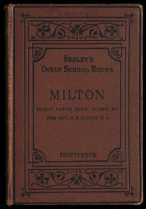 Comus, Lycidas, L'Allegro, Il penseroso, and selected sonnets / Milton ; with notes by Henry R. Huckin.