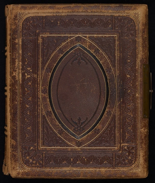 Photograph album of family and other portraits