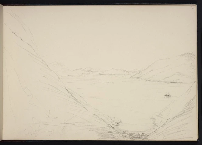 [Hodgkins, Frances Mary] 1869-1947 :[Queen Charlotte Sound? 1893]