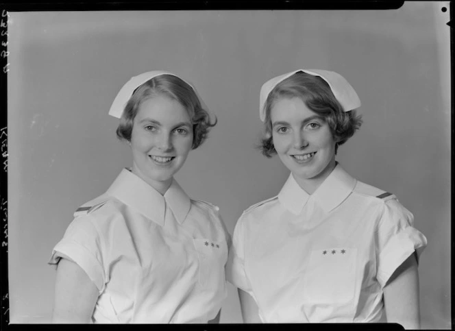 Nurses, Wellington Hospital, State Final, May 1958