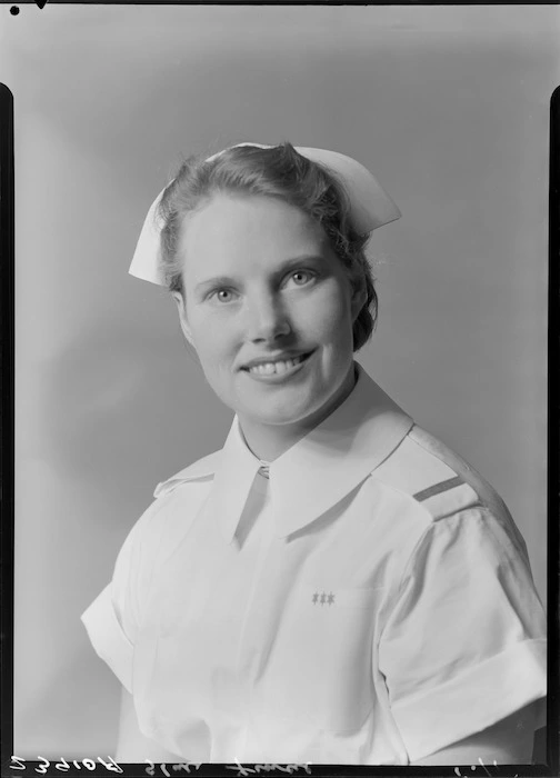 Nurse, Wellington Hospital, State Final, 1960