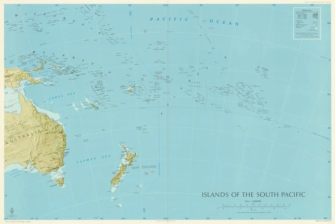 Islands of the South Pacific.