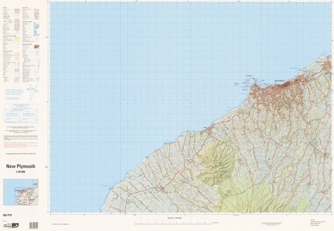 New Plymouth / National Topographic/Hydrographic Authority of Land Information New Zealand.