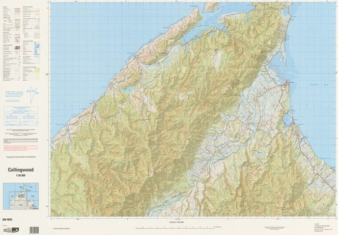 Collingwood / Land Information New Zealand.