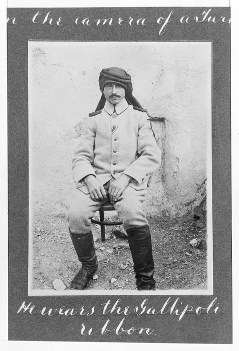 Unidentified Turkish soldier