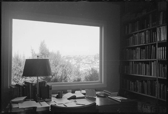 Interior of the Kahn house, Ngaio, Wellington