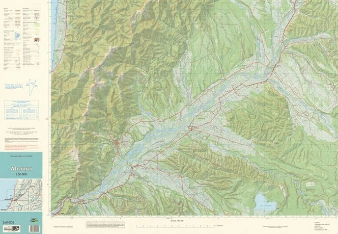 Ahaura / [cartography by Terralink].