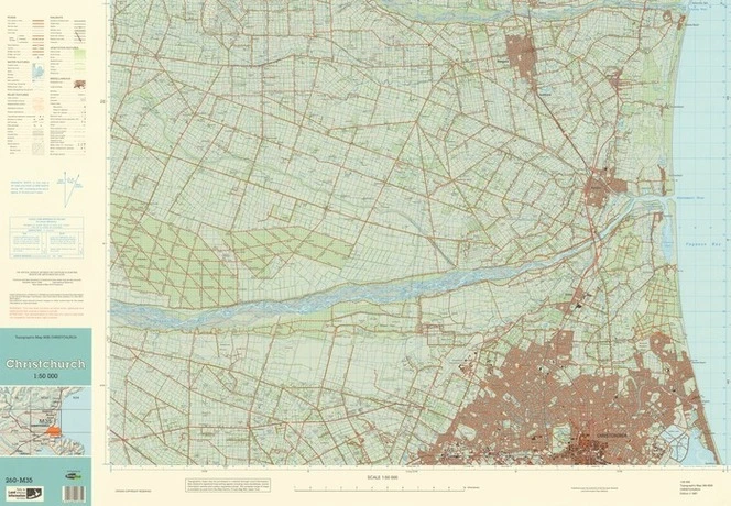 Christchurch / [cartography by Terralink].