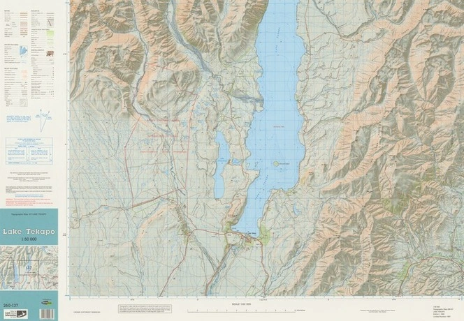 Lake Tekapo / [cartography by Terralink].