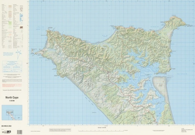 North Cape / National Topographic/Hydrographic Authority of Land Information New Zealand.