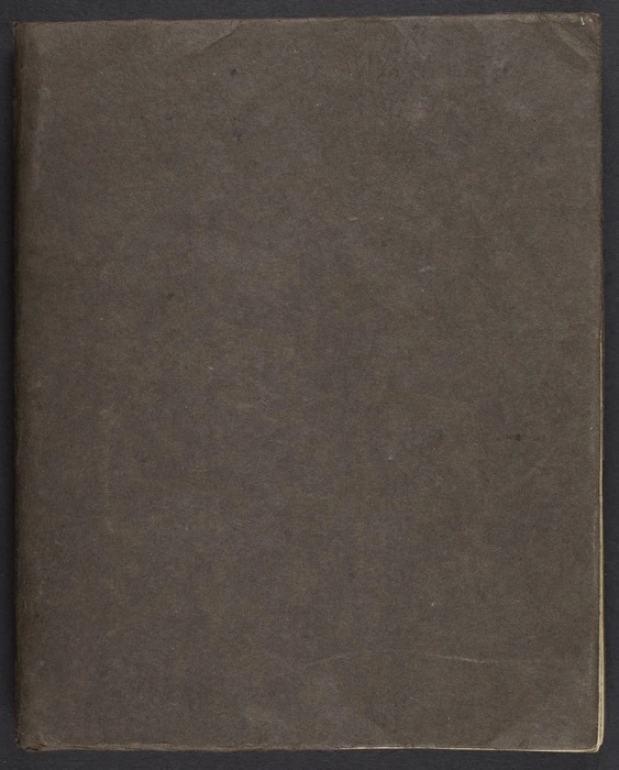 Journal kept for Katherine Mansfield
