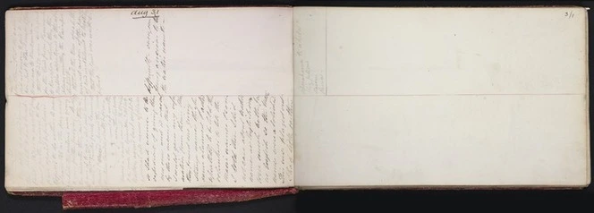 Mantell, Walter Baldock Durrant, 1820-1895 :[Diary notes] Aug 31 [1848]