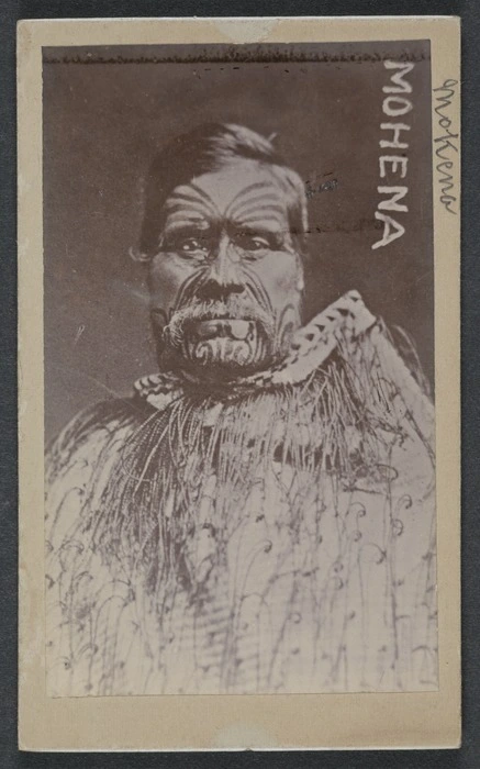 Photographer unknown :Portrait of Mohena [Mokena]