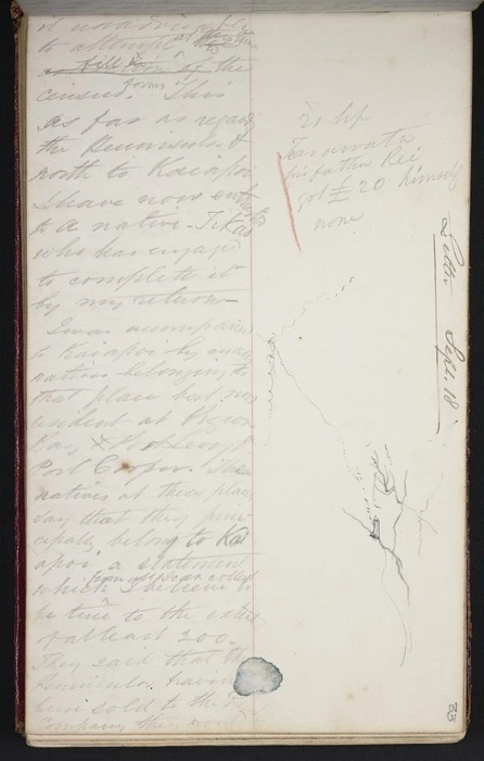 Mantell, Walter Baldock Durrant, 1820-1895 :Letter Sept 18 [1848] [Akaroa. Continued]