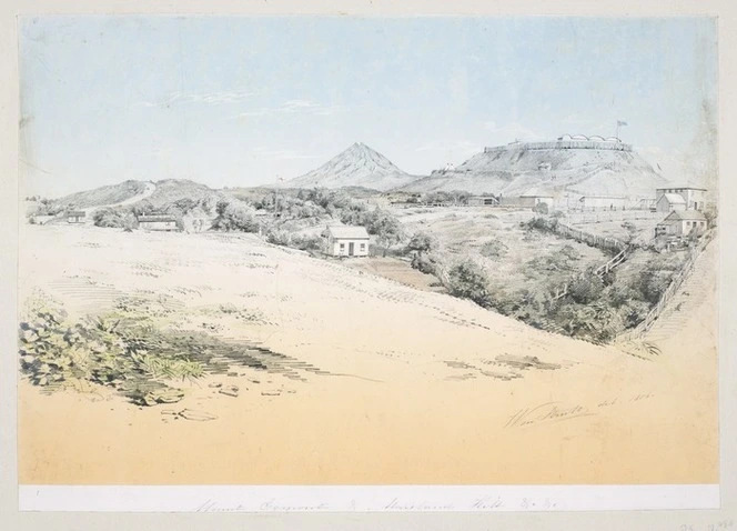 Strutt, William 1825-1915 :Mount Egmont & Marsland Hill, etc., etc. 1856
