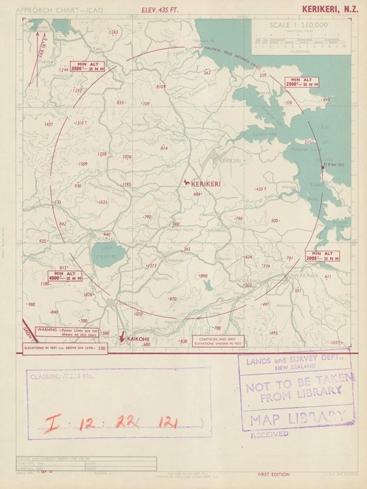 Kerikeri, N.Z. / drawn by Lands and Survey Dept., N.Z.