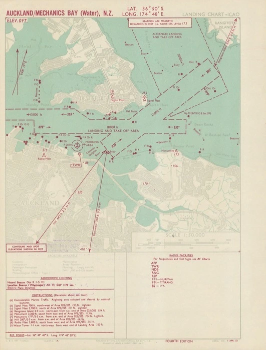 Auckland/Mechanics Bay (Water), N.Z. / drawn by Lands & Survey Dept., N.Z.