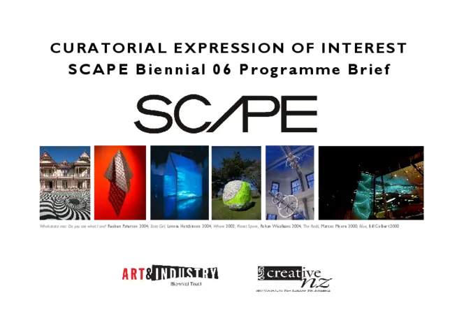 SCAPE Biennal 06
