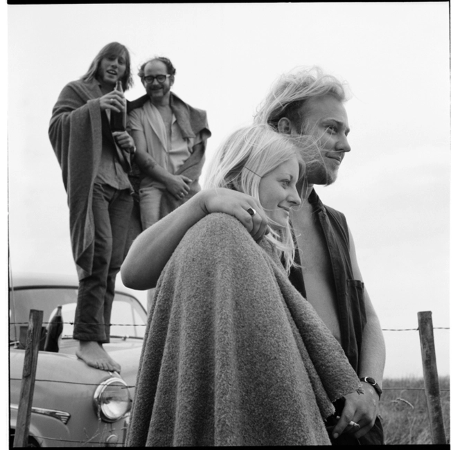 Home on River Road, Hamilton, and rock concert at Waihi, Coromandel. 1971