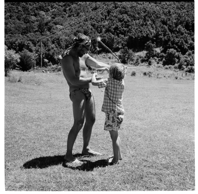 Summer university congress at Curious Cove, Marlborough Sounds, 1971