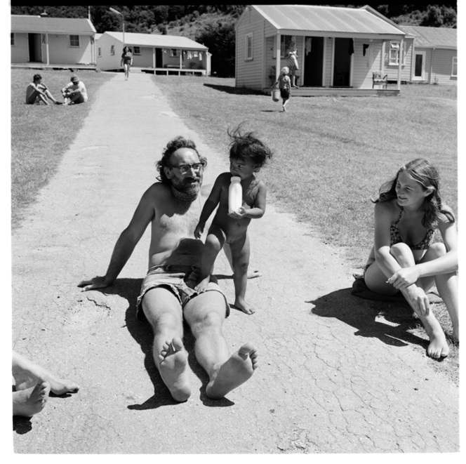 The summer university congress at Curious Cove, Marlborough Sounds, 1971