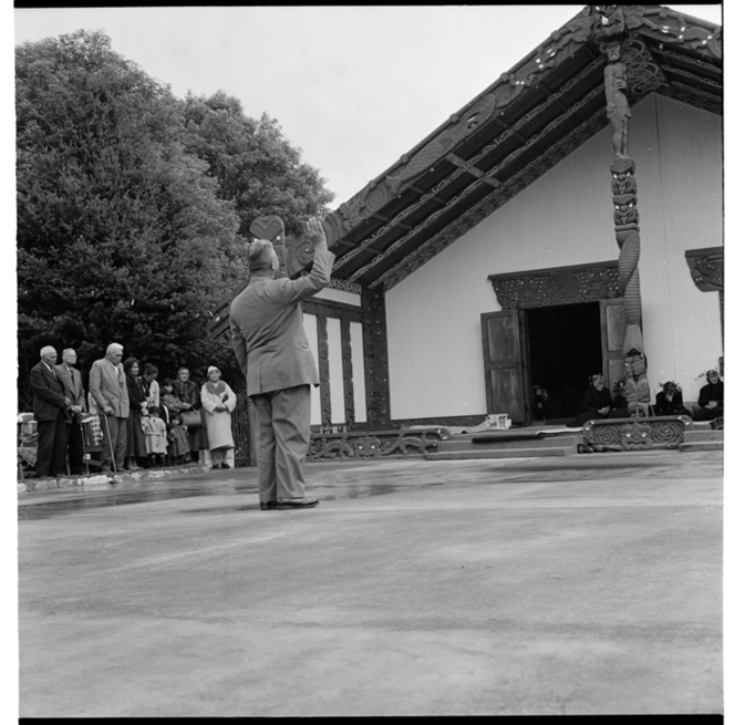 Tangi at Hui Topu, the first all Aotearoa Anglican Maori hui, Turangawaewae Marae, Ngaruawahia