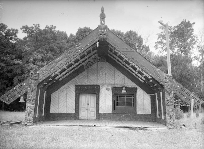 Meeting house Te Mana-o-Turanga, on Whakato Marae, at Manutuke