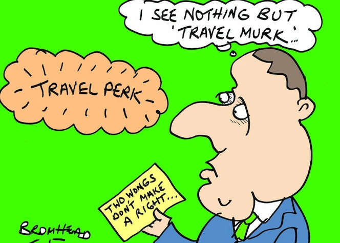"I see nothing but 'travel murk'." 16 November 2010