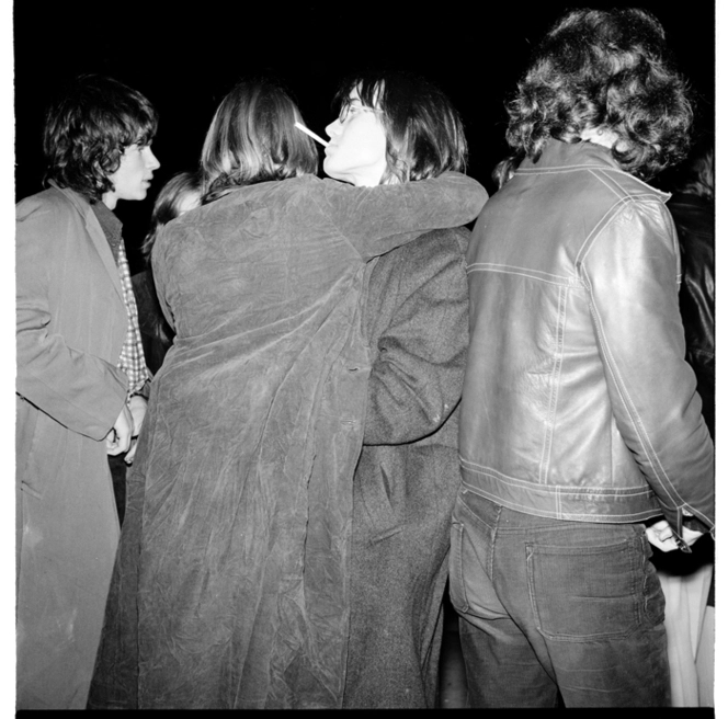 Scenes after a rock concert in the Wellington Town Hall