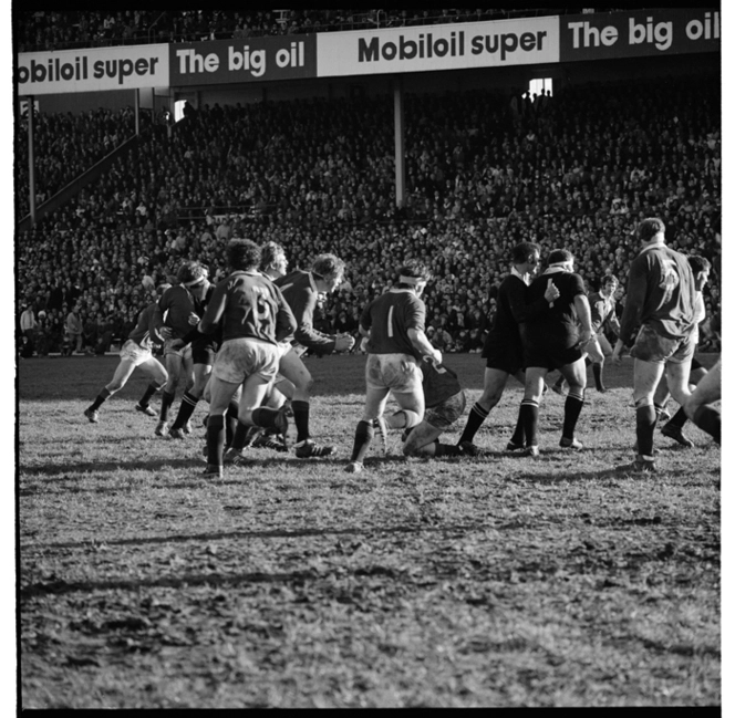 British Lions-All Blacks rugby match, Athletic Park, Wellington