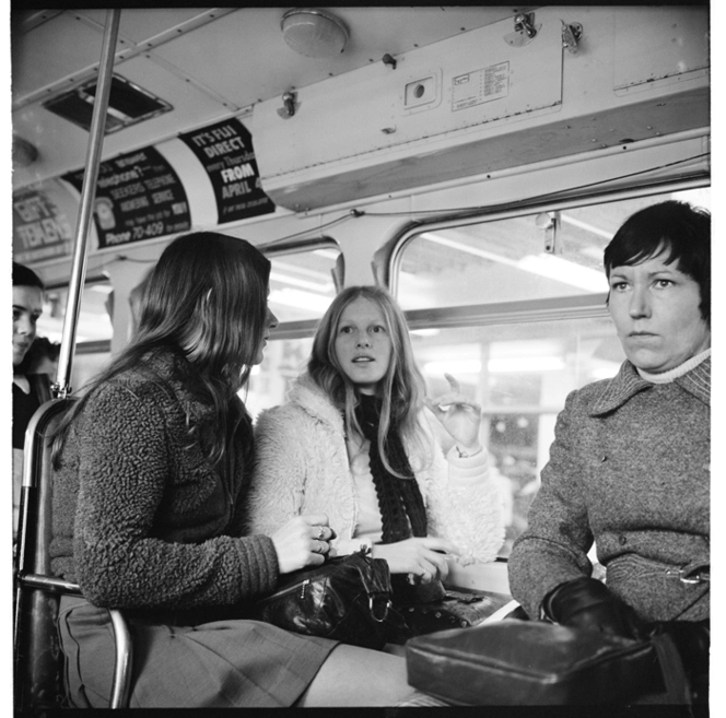 Scenes in a railway carriage