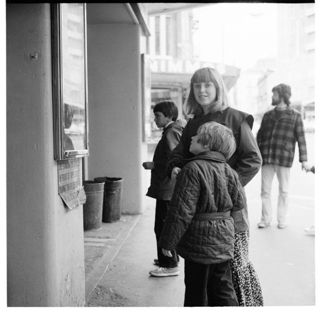 Scenes in Willis Street, and, at the 1975 World Trade Fair, Wellington