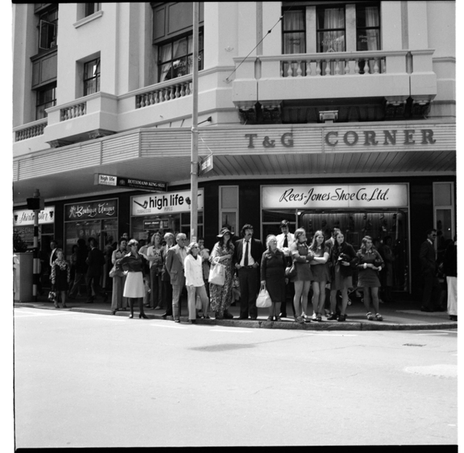 Protest march in Wellington