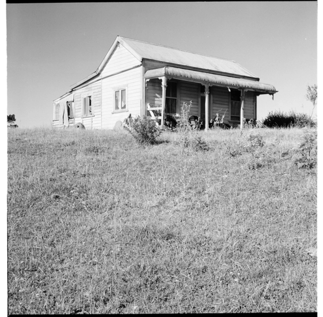 Derelict cottage in unidentified location, and, scenes at Wellington Railway Station