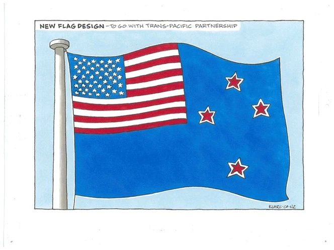 New Flag - Trans-Pacific Partnership