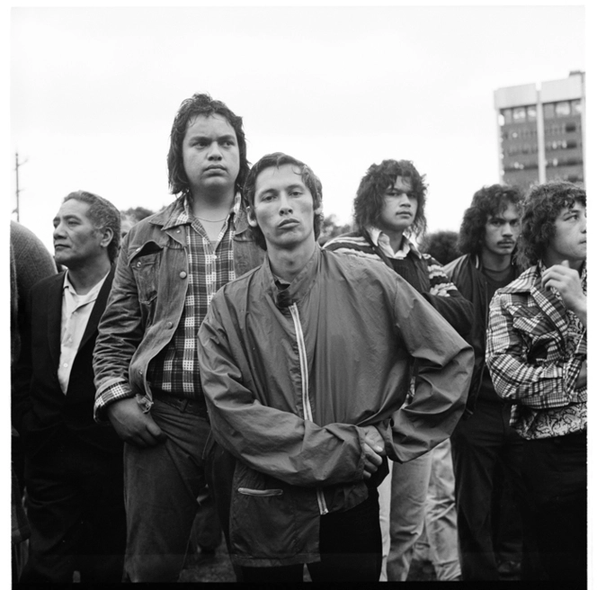 Māori Land March ceremonies at Parliament