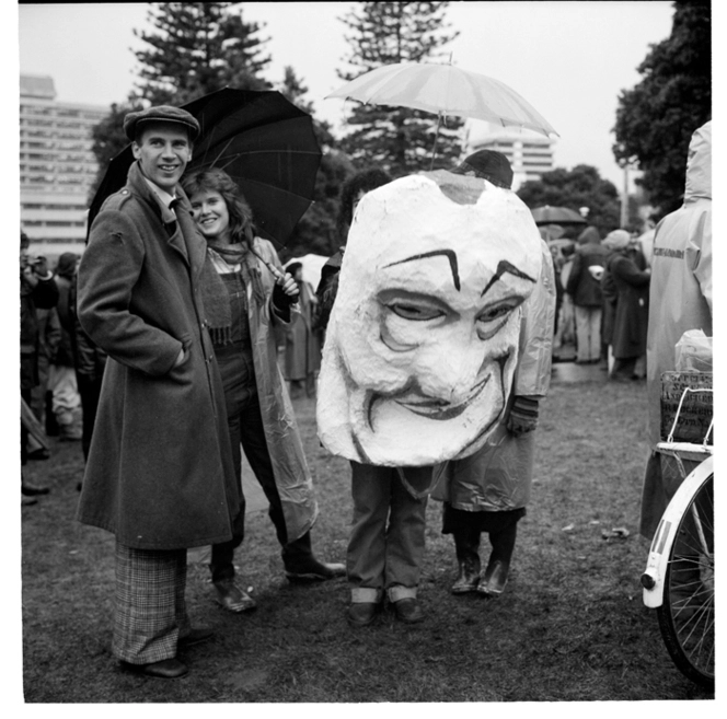 Scenes during the General Strike on 20 September 1979