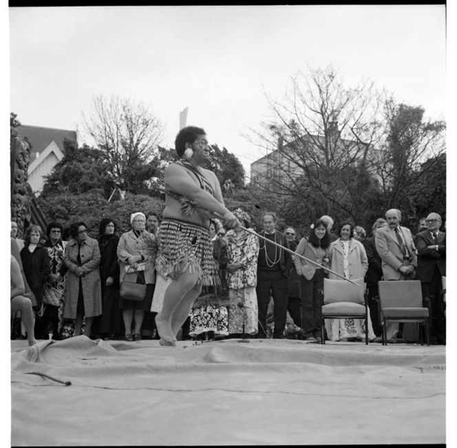 Opening of the Pipitea Marae, Wellington