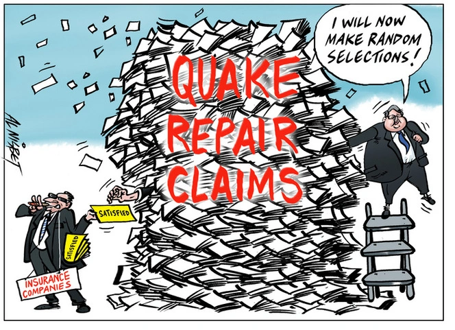 Christchurch earthquake repair claims