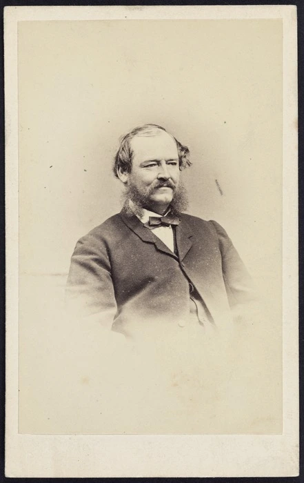 Photographer unknown :Portrait of Sir William Francis Drummond Jervois (1821-1897)