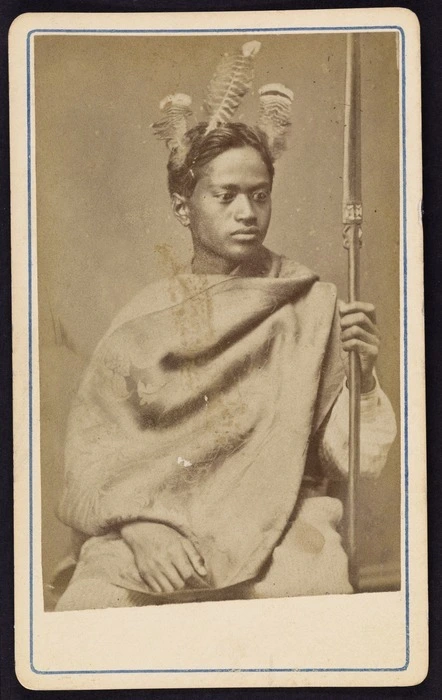 Photographer unknown :Portrait of unidentified young man