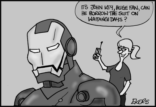 John Key calls Ironman