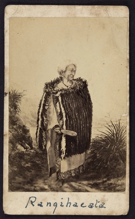 Richards, E S (Wellington) fl 1862-1873 :Portrait of Rangihaeata